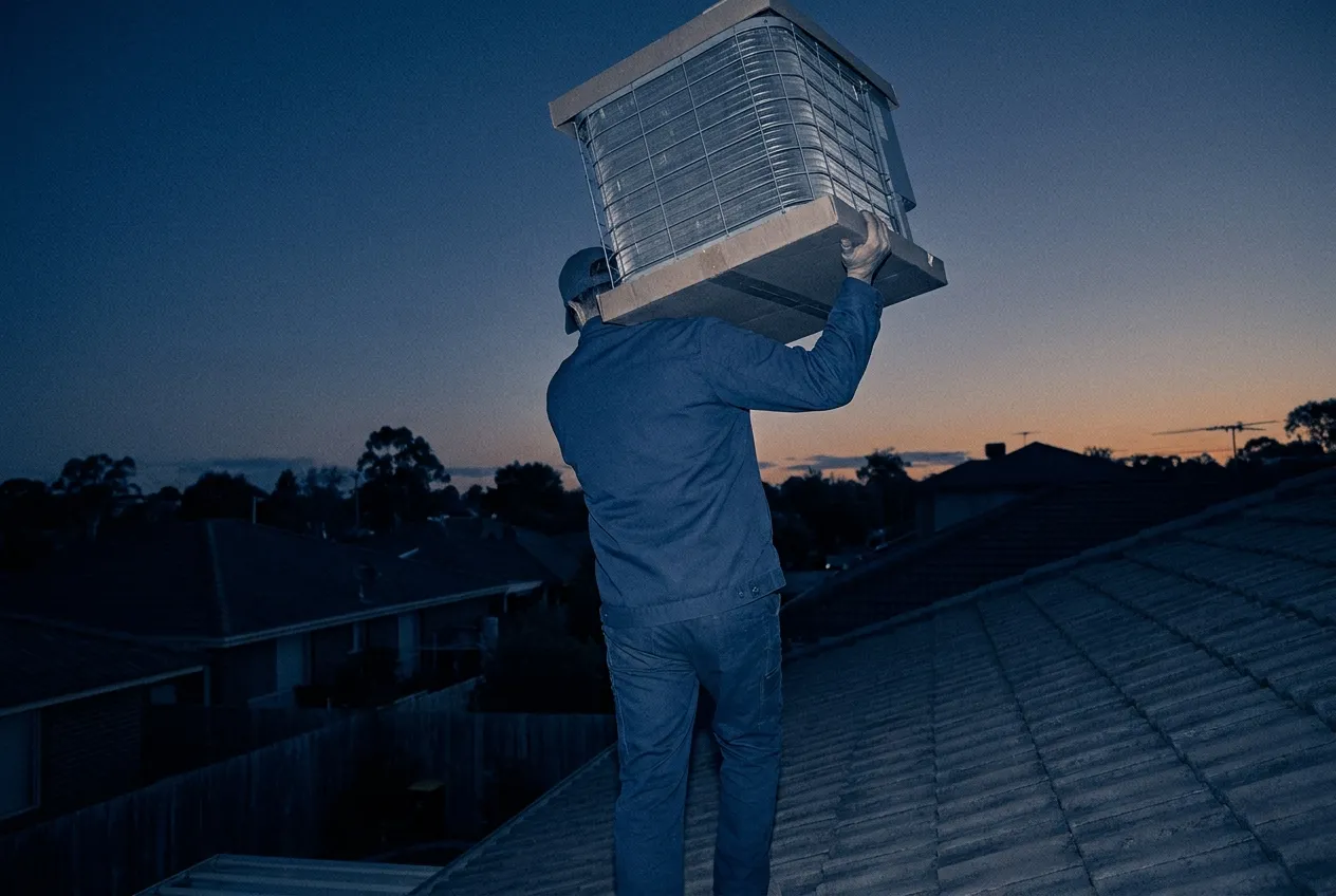 Rooftop HVAC unit